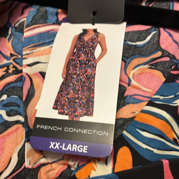 🆕 French Connection Twist Front Dress Side Zipper -Pockets - Picture 10 of 10